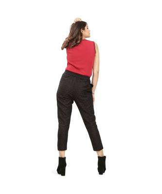 Black Chikan Trouser 2