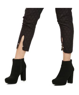 Black Chikan Trouser 4