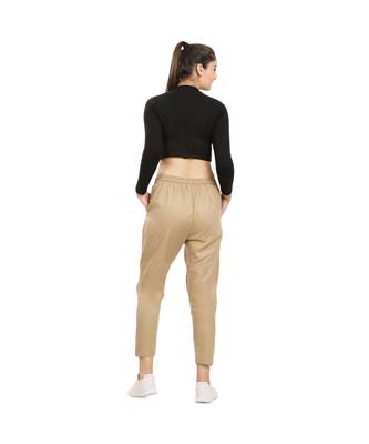 Beige Comfort Pant 4