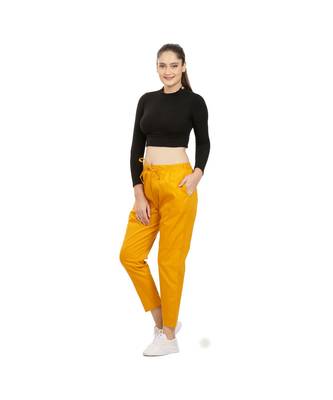 Mustard Yellow Comfort Pant 2