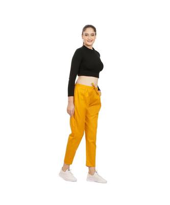 Mustard Yellow Comfort Pant 3
