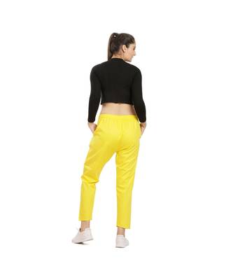 Yellow Comfort Pant 4