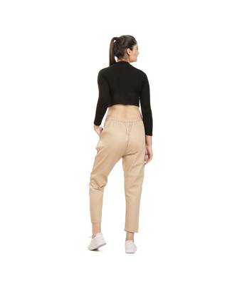 Dark Beige Comfort Pant 4