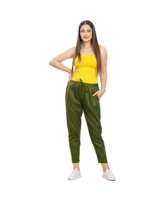 Olive Green Comfort Pant 1