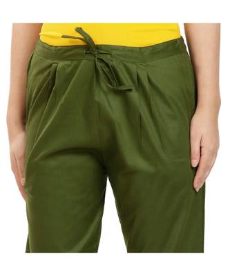 Olive Green Comfort Pant 5