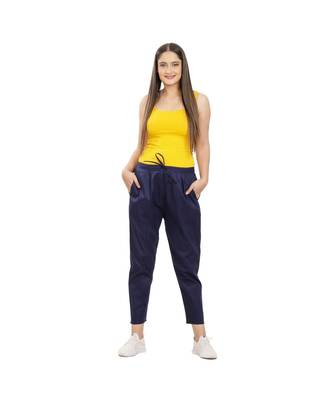 Navy Blue Comfort Pant 1