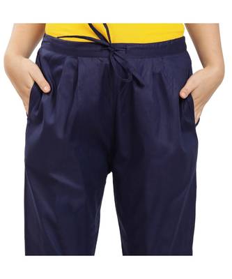 Navy Blue Comfort Pant 5