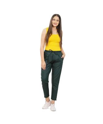 Bottle Green Comfort Pant 1