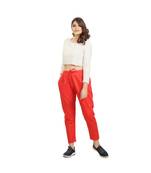 Tomato Red Comfort Pant