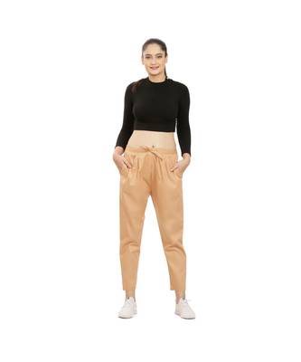 Golden Beige Comfort Pant 1
