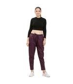 Wine  Comfort Pant