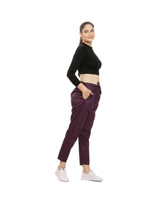 Wine  Comfort Pant 3