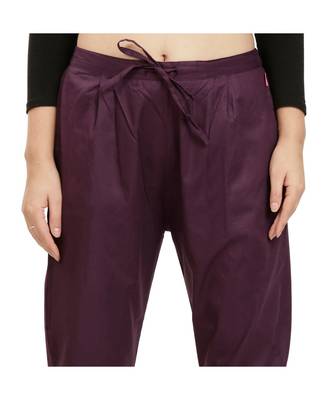 Wine  Comfort Pant 5