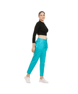 Peacock Green Comfort Pant 3