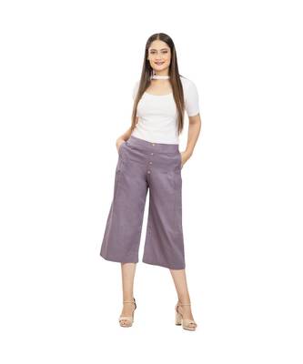 Light Grey Cotton Qullote 1
