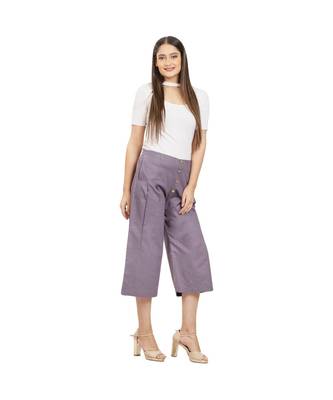 Light Grey Cotton Qullote 3