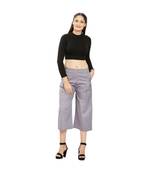 Light Grey Cotton Qullote