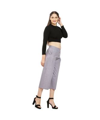 Light Grey Cotton Qullote 3