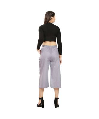 Light Grey Cotton Qullote 4