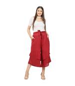 Marroon Double Qullote