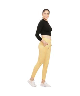 Beige Fitting Jeggings 2