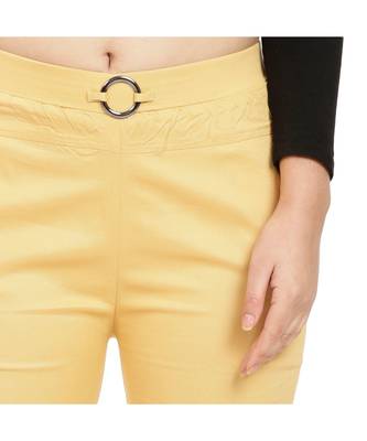 Beige Fitting Jeggings 5