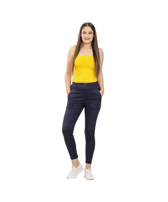 Navy Blue Fitting Jeggings 1