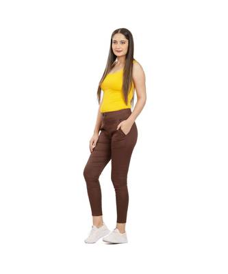 Brown Fitting Jeggings 2