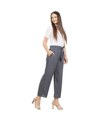 Light Grey Knot Parellel Pant 1