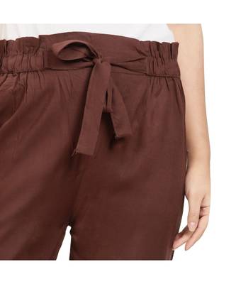 Brown Knot Parellel Pant 5