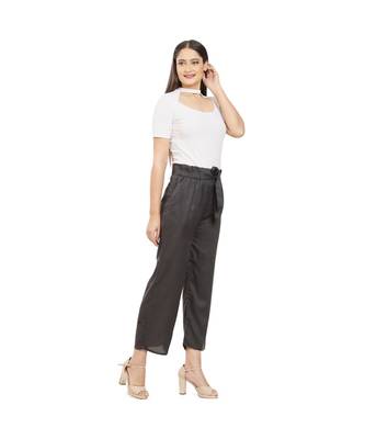 Dark Grey Knot Parellel Pant 2