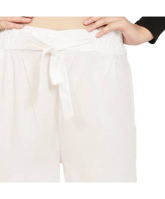 White Knot Parellel Pant 5