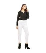 White Nickle Stretch Pant