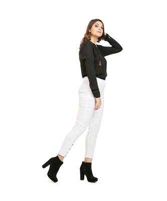 White Nickle Stretch Pant 3