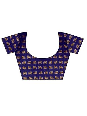 Combo Of 2 Poly Silk  Multicolor Printed Women's Saree 6