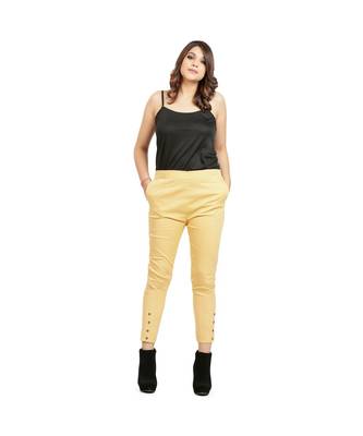 Beige Nickle Stretch Pant 1