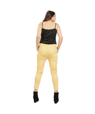 Beige Nickle Stretch Pant 5