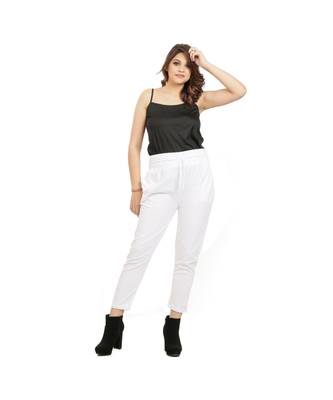 White Soft Pants 1