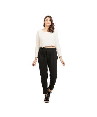 Black Soft Pants 1