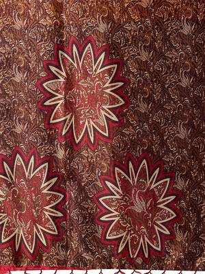 Combo Of 2 Poly Silk  Multicolor Printed Women's Saree 7