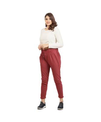 Marron Light  Soft Pants 1