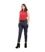 Navy Blue Tummy Tucker Pants