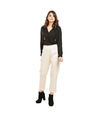 Off Tussar Pants 1