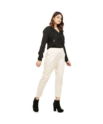 Off Tussar Pants 3