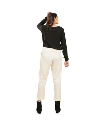 Off Tussar Pants 4