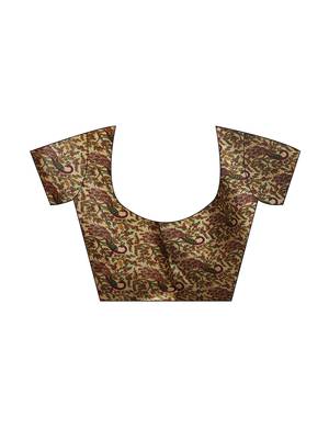 Combo Of 2 Poly Silk  Multicolor Printed Women's Saree 6