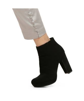 Light Grey Tussar Pants 5