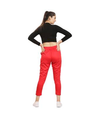 Red Tussar Pants 4