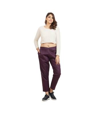 Wine  Weekdays Pants 1