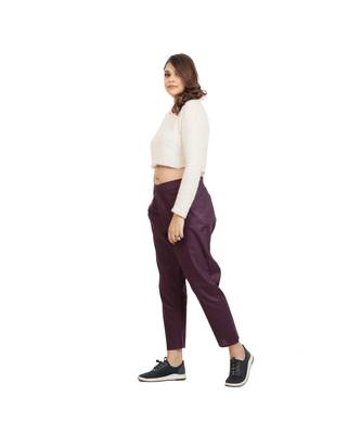 Wine  Weekdays Pants 2